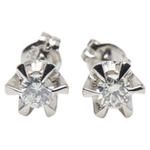 Pt900 プラチナ ダイヤ0.30ct スタッドピアス レディース 【中古】